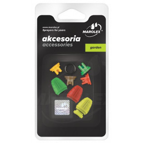 Набір форсунок 7 шт для обприскувачів, Marolex