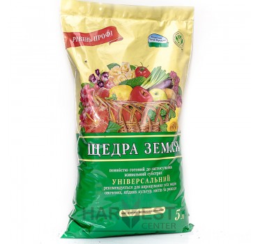 Щедра земля - субстрат, Киссон