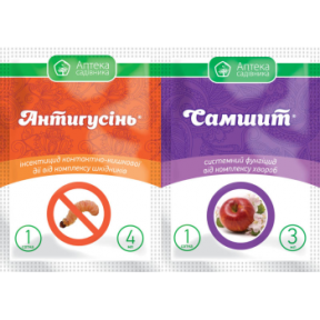 Антигусінь 4 мл + Самшит 3 мл – інсектицид, Укравіт