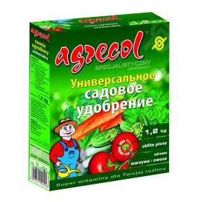 Удобрение гранулированное Универсальное садовое, Agrecol 1,2 кг Удобрение гранулированное Универсальное садовое, Agrecol 1,2 кг