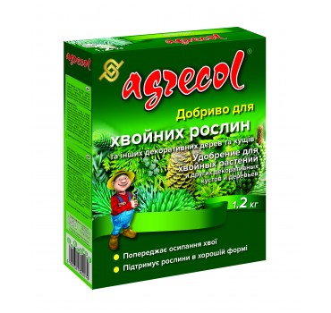 Добриво гранульоване для хвойних рослин, Agrecol, шт Добриво гранульоване для хвойних рослин, Agrecol, шт