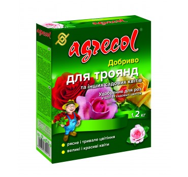 Добриво гранульоване для троянд, Agrecol шт