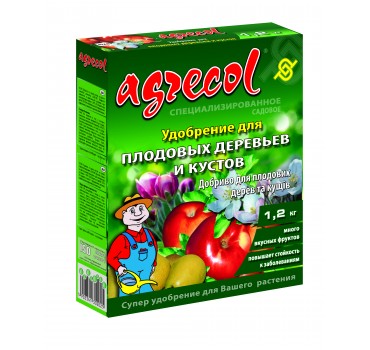 Добриво гранульоване для плодових дерев та кущів, Agrecol шт