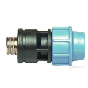 Муфта компрессионная с металл. наружной резьбой Unidelta