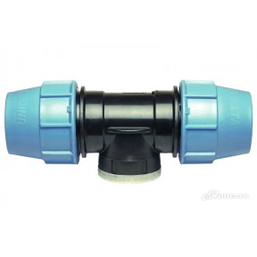 Тройник компрессионный с внутренней резьбой Unidelta Тройник компрессионный с внутренней резьбой Unidelta