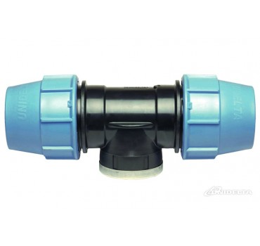 Трійник компресійний з внутрішньою різьбою Unidelta Трійник компресійний з внутрішньою різьбою Unidelta