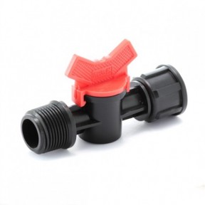 Кран шаровой 1/2 РВ 3/4 РН Presto-PS (MF-013412)