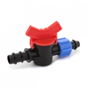 Кран стартовый с поджимом для трубки 16 мм Presto-PS (OV-0516)