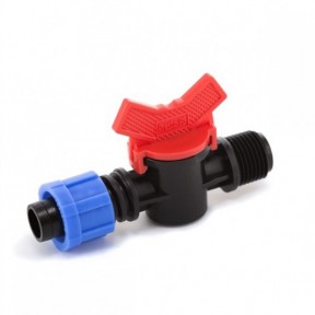 Кран стартовый 1/2 РН для капельной ленты Presto-PS (TV-0117)