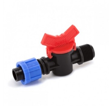 Кран стартовий 1/2 РЗ для крапельної стрічки Presto-PS (TV-0117)