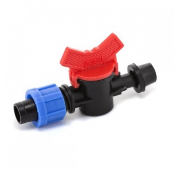 Кран стартовий з резинкою для крапельної стрічки Presto-PS (OV-031708-R)