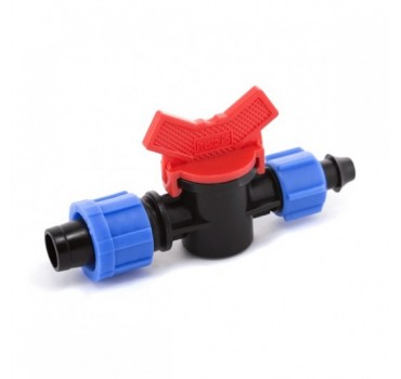 Кран стартовий з піджимом для крапельної стрічки Presto-PS (OV-0217)