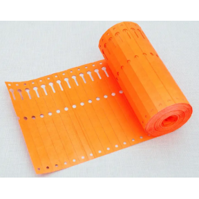 Етикетки TYVEK кольорові (помаранчеві) 1,27 х 16 см, 1000 шт, Німеччина Етикетки TYVEK кольорові (помаранчеві) 1,27 х 16 см, 1000 шт, Німеччина