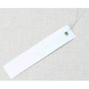 Етикетки на дроті білі 2,0 х 10 см, 250 шт, Німеччина Етикетки на дроті білі 2,0 х 10 см, 250 шт, Німеччина