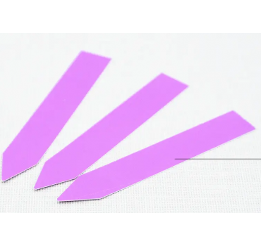 Етикетки-кілочки PET-R кольорові (фіолетові) 1,6 х 10 см, 500 шт, Німеччина