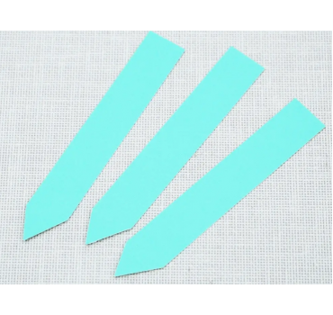 Етикетки-кілочки PET-R кольорові (зелені) 1,6 х 10 см, 500 шт, Німеччина