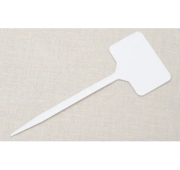 Табличка для рослин на ніжці EB №3 біла 5,5 см x 3,5 см, ніжка 11,5 см, Німеччина