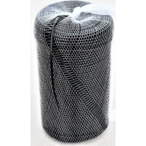 Кембрик - агротрубка чорний в сітці Аграріо 3 мм, 1 кг, Agrario