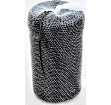 Кембрик - агротрубка чорний в сітці Аграріо 5 мм, 1 кг, Agrario