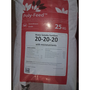 Добриво Полі-Фід (Poly-Feed) GG 20-20-20+МЕ Haifa 25кг