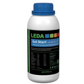 Гель-добриво Leda Gel Start 10-40-20+TE 1,5 кг (1 л)