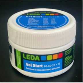 Гель-добриво Leda Gel Start 10-40-20+TE 150 г (100 мл)