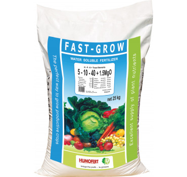 FAST-GROW 5-10-40 + TE - добриво, HUMOFERT