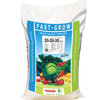 FAST-GROW 20-20-20 + TE - добриво, HUMOFERT