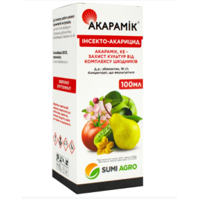 Інсектоакарицид Акарамік к.е, 100мл, SumiAgro/Суміагро
