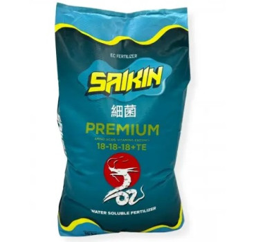 Мінеральне добриво Сайкін Преміум Saikin Premium 18-18-18+ТE+EAV (15 кг) Туречина Мінеральне добриво Сайкін Преміум Saikin Premium 18-18-18+ТE+EAV (15 кг) Туречина