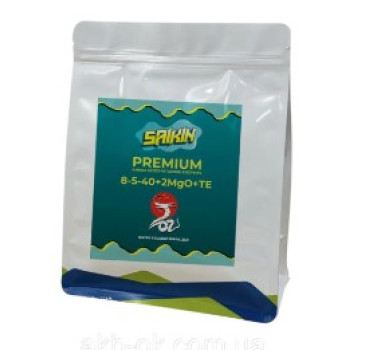 Мінеральне добриво Сайкін Преміум Saikin Premium  8-5-40+ТE+EAV (2кг) Туречина