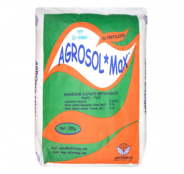 Сульфат Магнію Agrosol Max – добриво, Akfermag 25 кг Сульфат Магнію Agrosol Max – добриво, Akfermag 25 кг